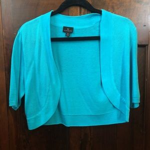 Worthington blue midi-sweater